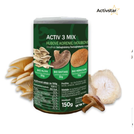 Activ 3 mix houbové koření 150 g
