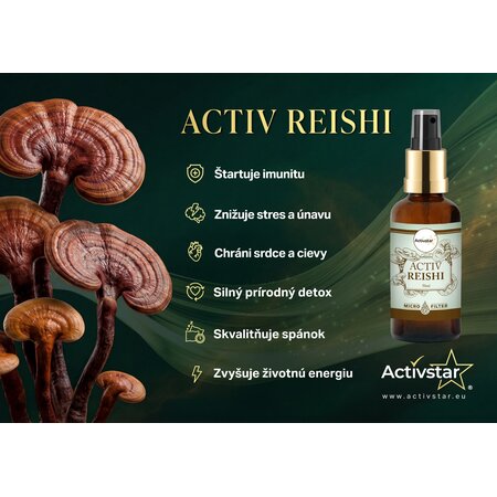 ACTIV REISHI - sublingvální sprej 50 ml
